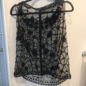 Stunning Vintage Beaded Sheath Top